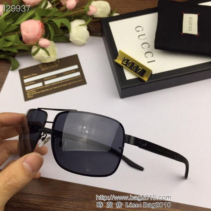 GUCCI古馳 官網同步 歐美風範 原單偏光 男款太陽鏡  lly1678